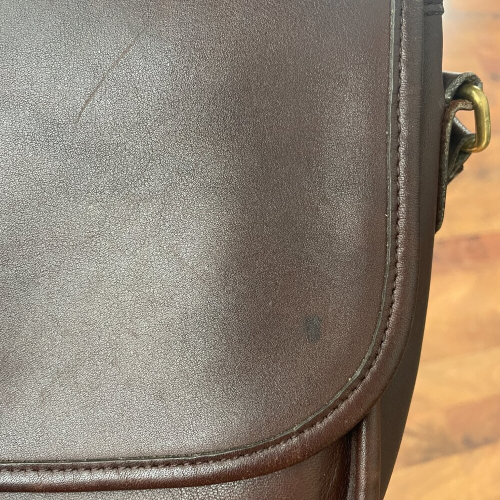 Vintage Coach City Bag in Brown 9790 - Picture 10 of 14